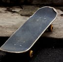 old skateboard