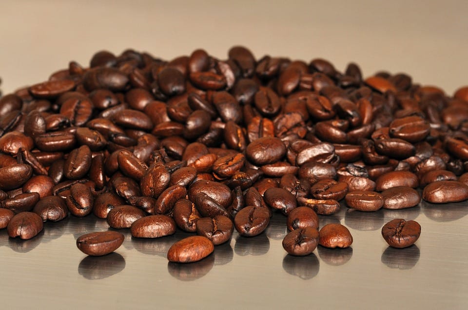 brown coffee seeds